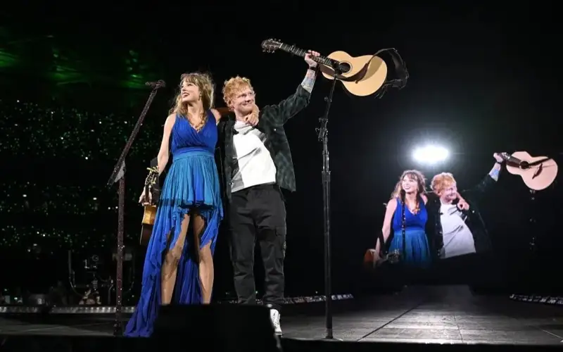 Тейлор Свифт и Эд Ширан