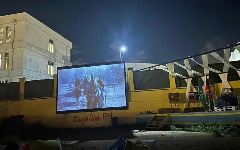 В Баку состоялся показ фильма «Томирис»