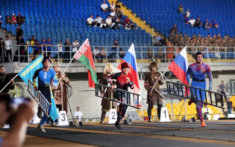 Казахстанские юниоры вошли в тройку лучших на чемпионате мира по пожарно-спасательному спорту
