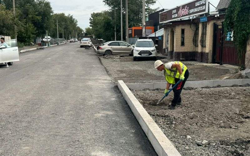 ремонт дорог, Караганда