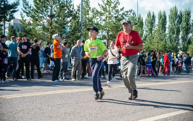  полумарафон, бег, Караганда