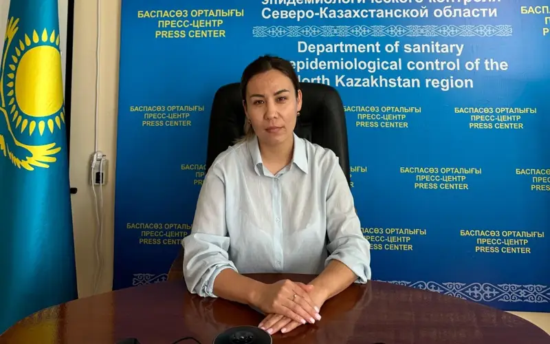 Облыстық санитариялық-эпидемиологиялық бақылау департаментінің инфекциялық және паразиттік ауруларды эпидемиологиялық қадағалау бөлімінің бас маманы Гүлида Жакеева