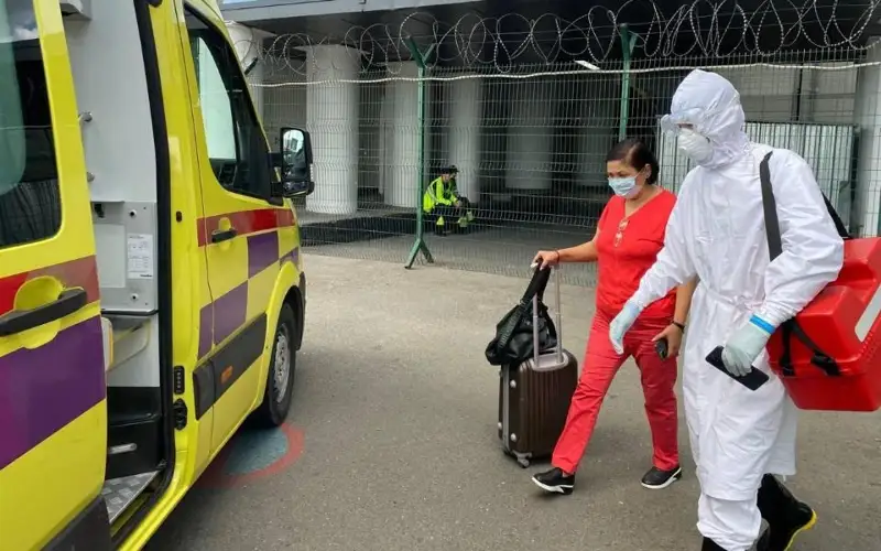 Учения по реагированию на случаи оспы обезьян прошли в крупных аэропортах РК