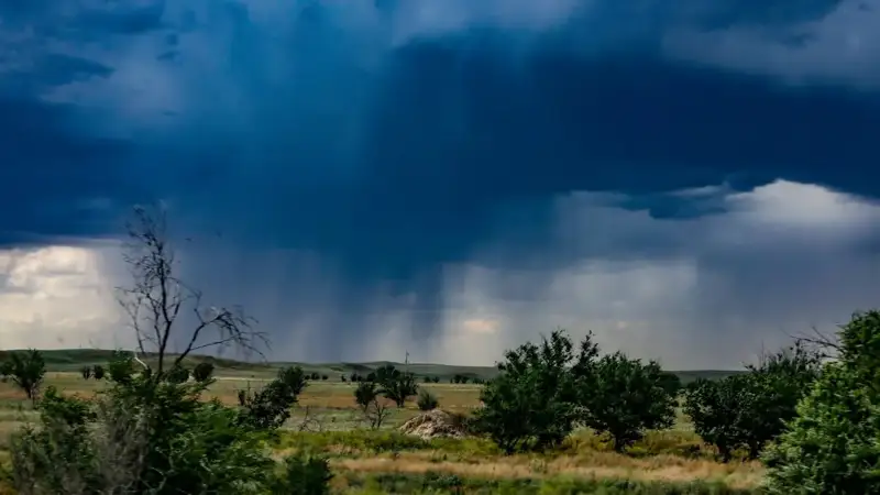 Rainy, windy weather forecast in Kazakhstan Aug 21
