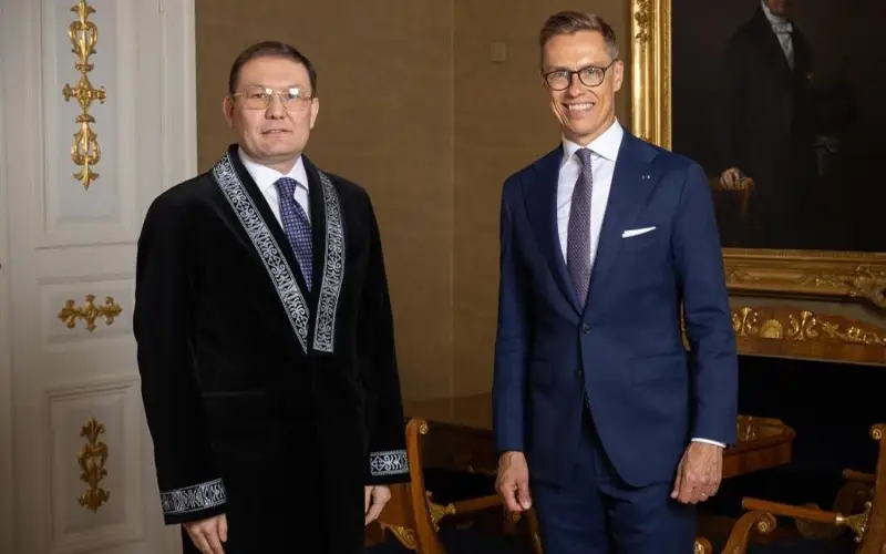 Kazakhstan stands ready to step up cooperation with Finland across all areas - ambassador