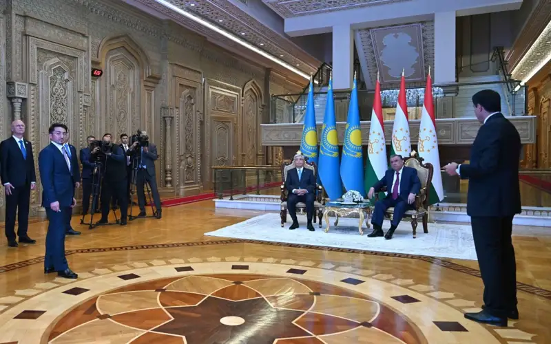 Касым-Жомарт Токаев и Эмомали Рахмон