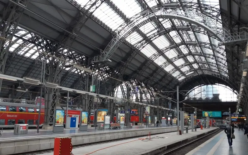 главный вокзал Франкфурта-на-Майне