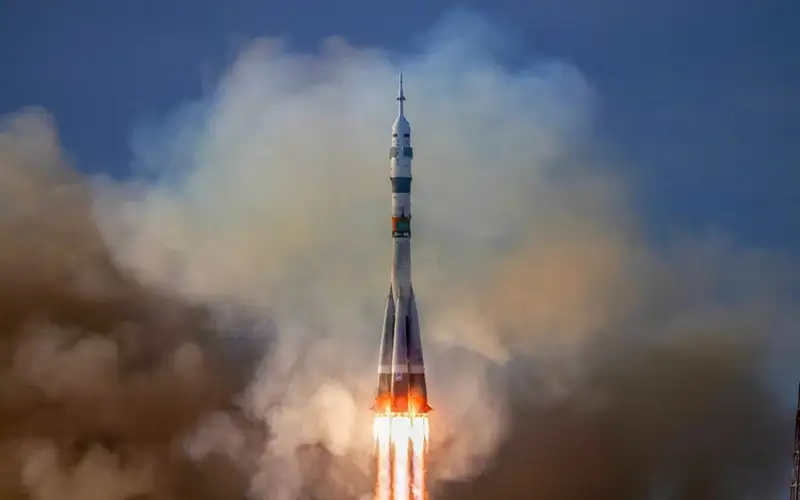 Старт пилотируемого корабля «Союз МС-26» 