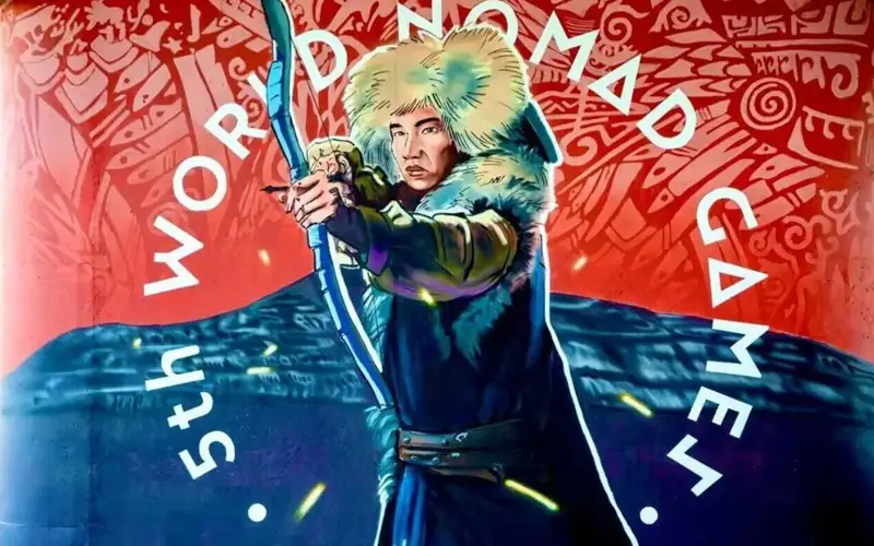 Another V World Nomad Games mural unveiled in Astana 