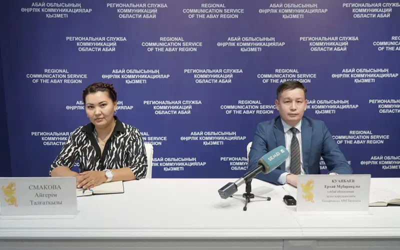 руководитель Управления сельского хозяйства области Абай Ертай Куанбаев