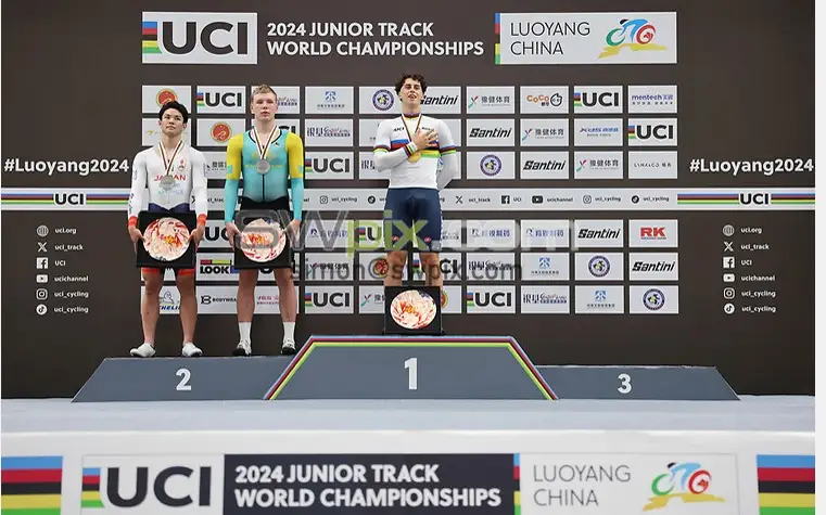 Kazakh Shayakhmetov grabs silver at 2024 Junior Track World Championships 