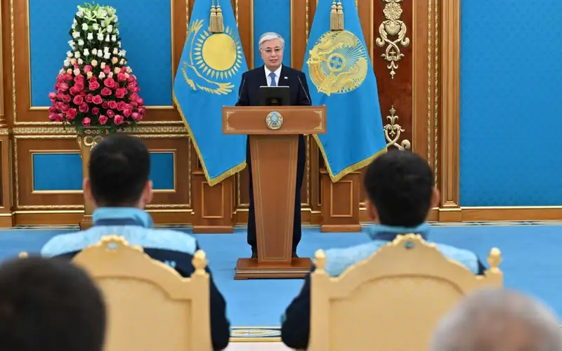 Kassym-Jomart Tokayev meets with Summer Olympic Games medalists