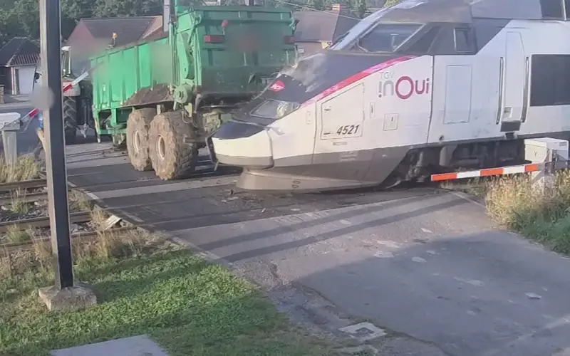 поезд в Бельгии