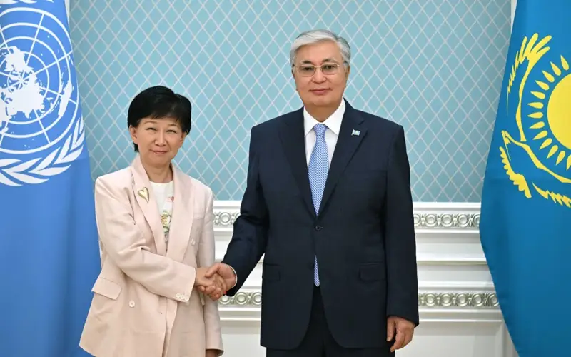 Касым-Жомарт Токаев принял заместителя Генерального секретаря ООН