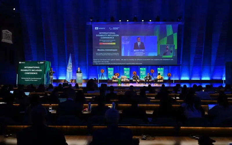 Маулен Ашимбаев выступил на международной конференции ЮНЕСКО по инклюзии