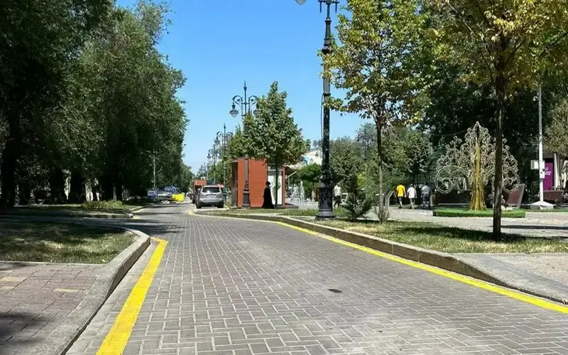 Пешеходная улица Панфилова