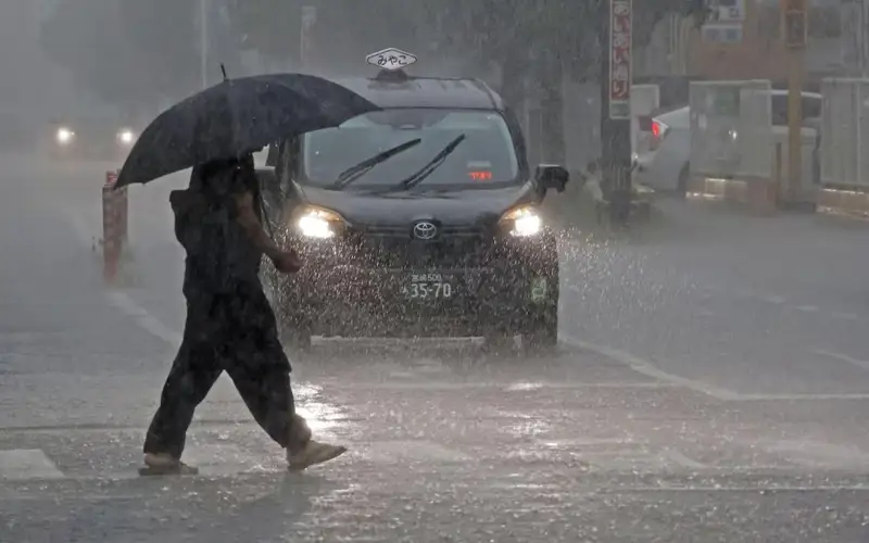 Жапония тайфун