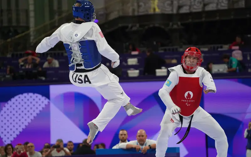 Para taekvondoshy Nurlan Dombaev jubanysh kezeńinde synǵa túsedi