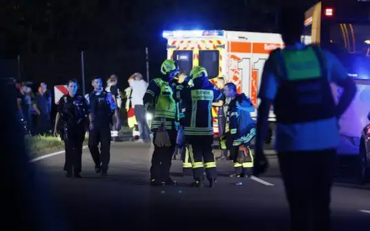 Германия, нападение в автобусе