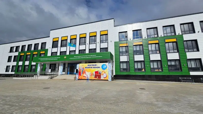 Ақмола облысының бір ауылында екі бірдей жайлы мектеп ашылды