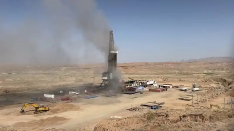 шахта в Узбекистане