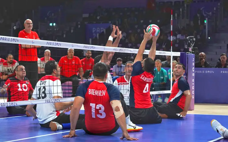 волейбол сидя