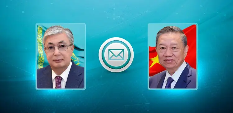 Президент Казахстана и Президент Вьетнам