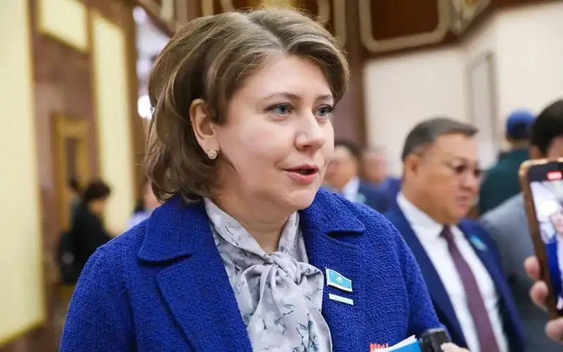 Chairwoman of the financial budget committee of the Kazakh Majilis Tatiana Saveliyeva 