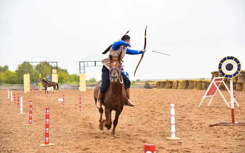 Всемирные игры кочевников, тренировка, лучники