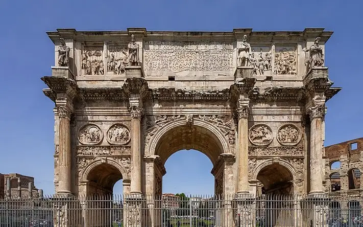 Триумфальная арка Константина, Рим, Италия