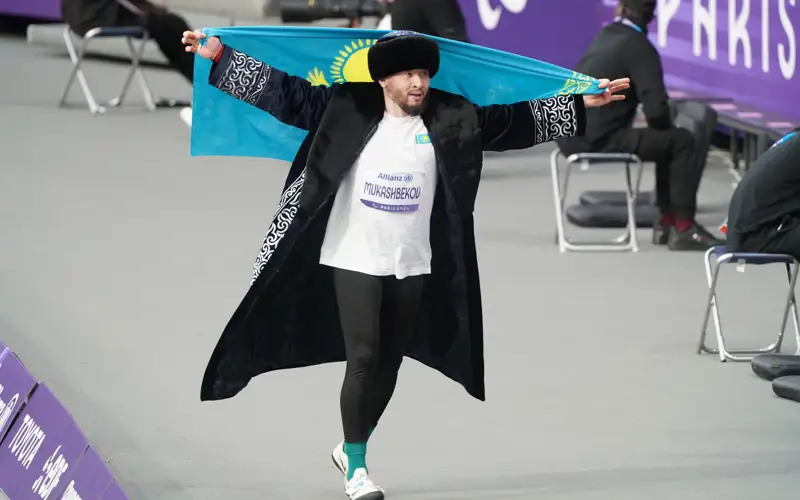 Kazakhstan pockets shot put bronze at Paralympic Games 