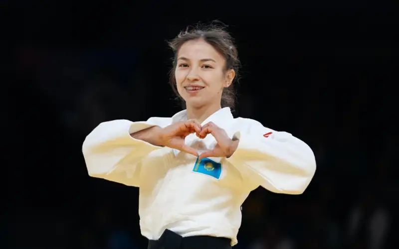 дзюдоистка Акмарал Науатбек