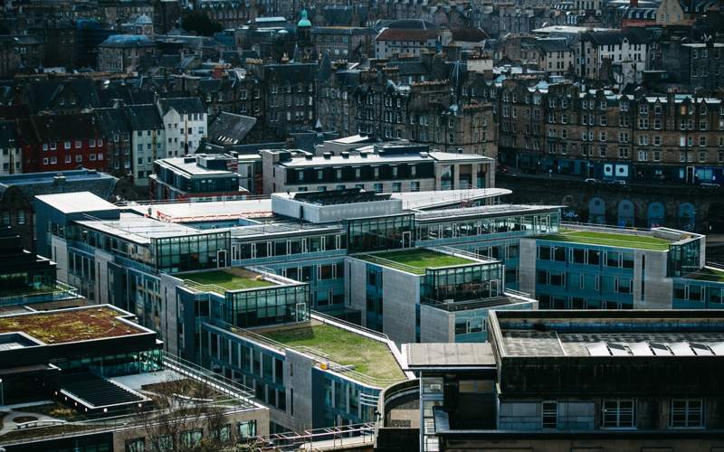 Scotland, Edingburg, roof, houses, buildigs, environment, ecology