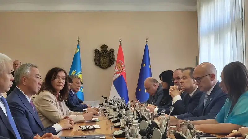 Серик Жумангарин встретился с Премьер-министром Сербии Милошем Вучевичем
