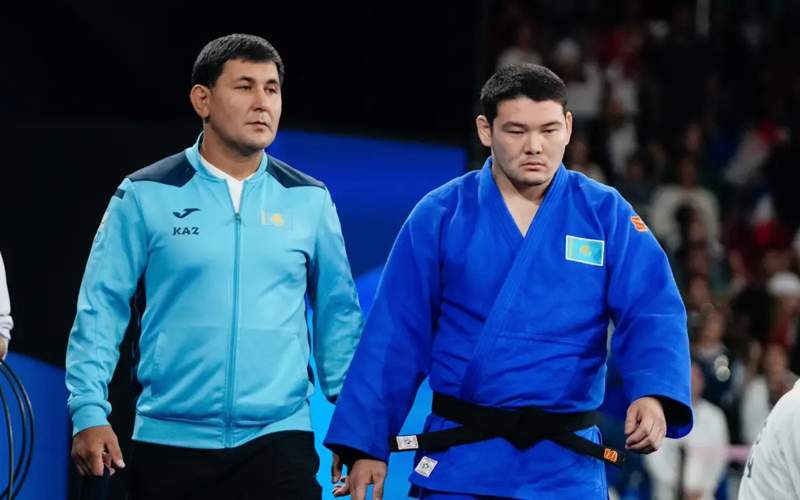 Kazakh judoka 