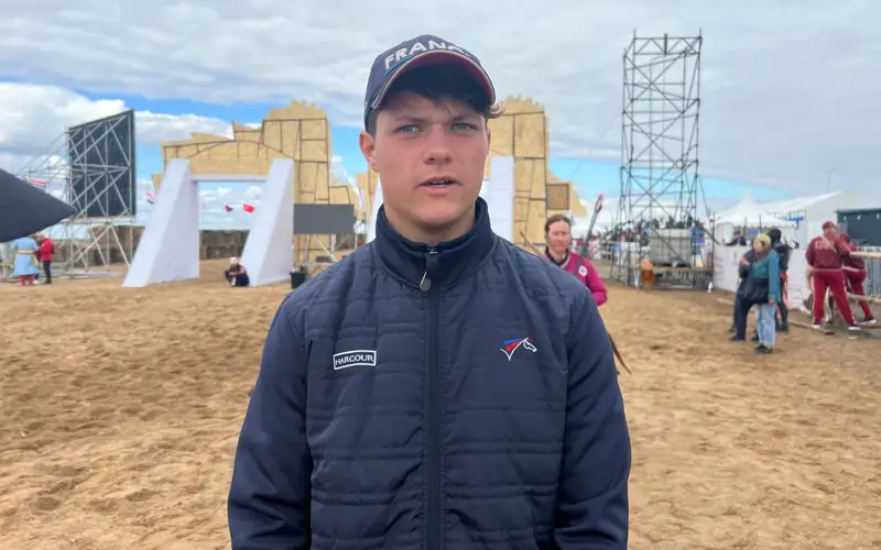 Французский стрелок Гаэтан Бло