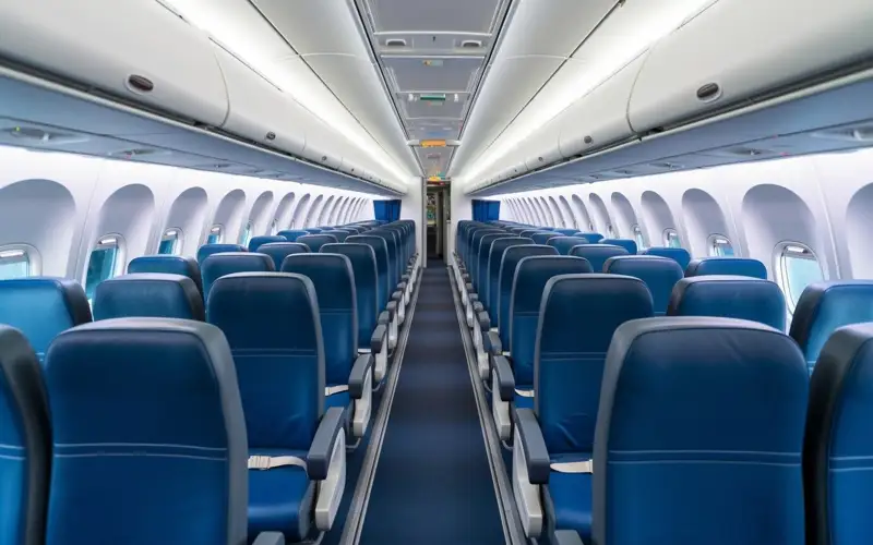 салон самолета