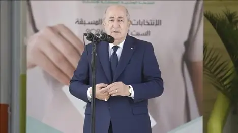 Президент Алжира Абдельмаджид Теббун