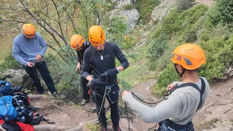 Алматылық альпинистер құтқарушыларды экстремалды жағдайларда жұмыс істеуге үйретеді