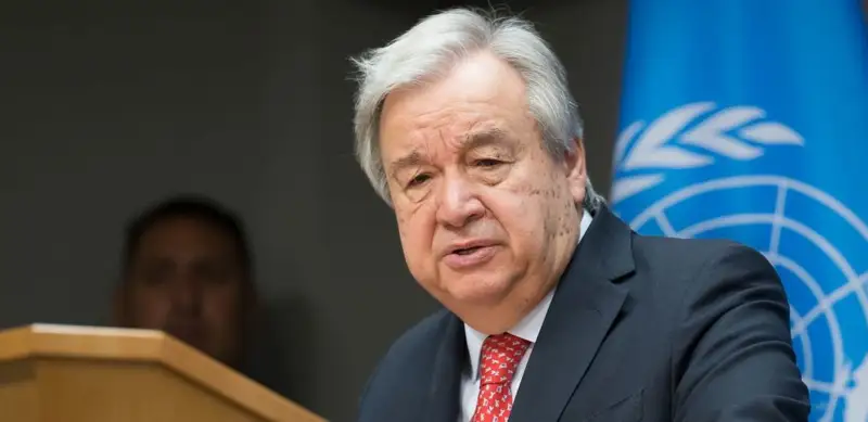 Глава ООН Антониу Гутерриш.