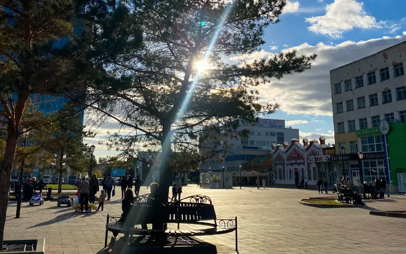 Костанай, потепление, погода