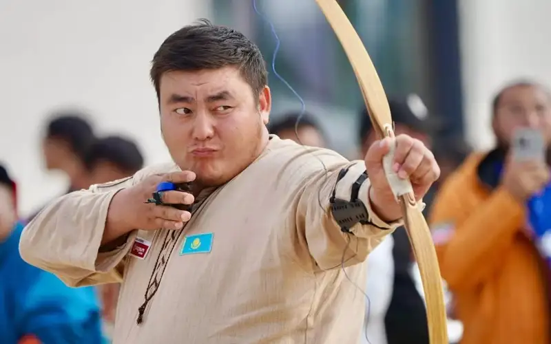 Всемирные игры кочевников, тренировка, лучники