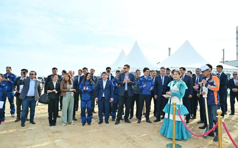 Дан старт строительству казахстанского завода по&nbsp;выпуску полиэтилена