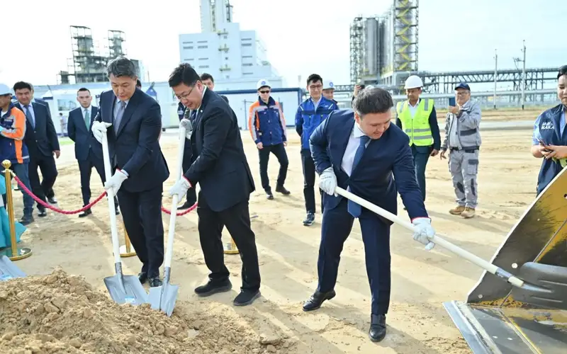 Дан старт строительству казахстанского завода по выпуску полиэтилена