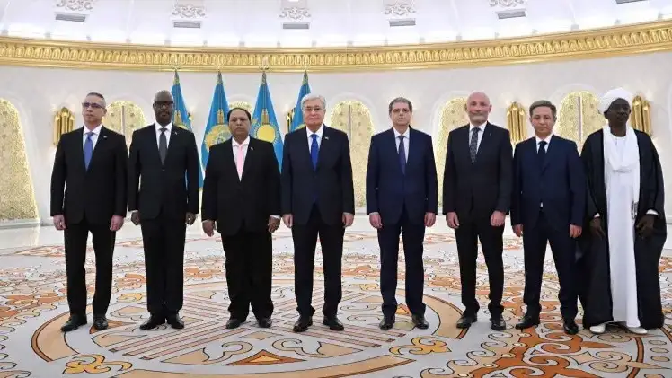 Қасим-Жомарт Тоқаев бир қатор давлатлар элчиларидан ишонч ёрлиқларини қабул қилди