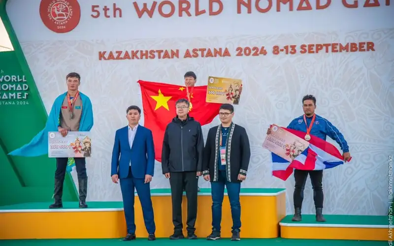 Хитой кўчманчилар ўйинларида илк олтин медалини қўлга киритди