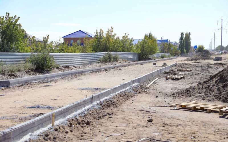  дорожное строительство в Актобе