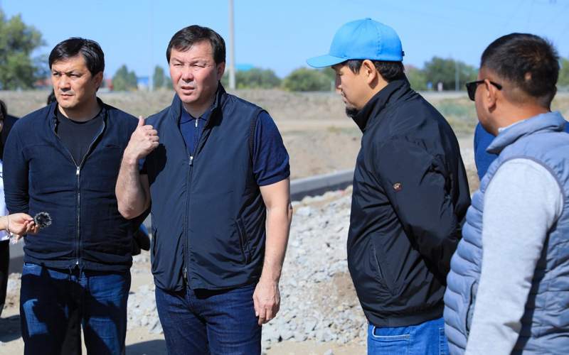  дорожное строительство в Актобе