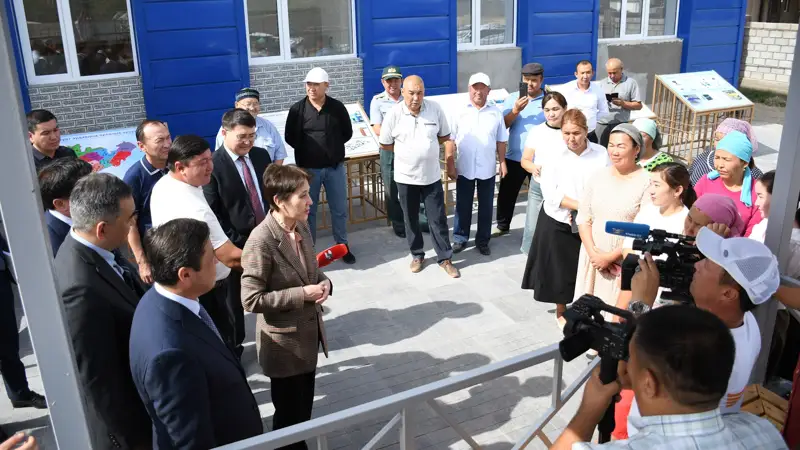 Тамара Дуйсенова в Туркестанской области