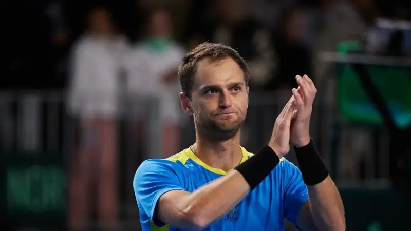 Мужская команда Казахстана по теннису потерпела поражение от Дании